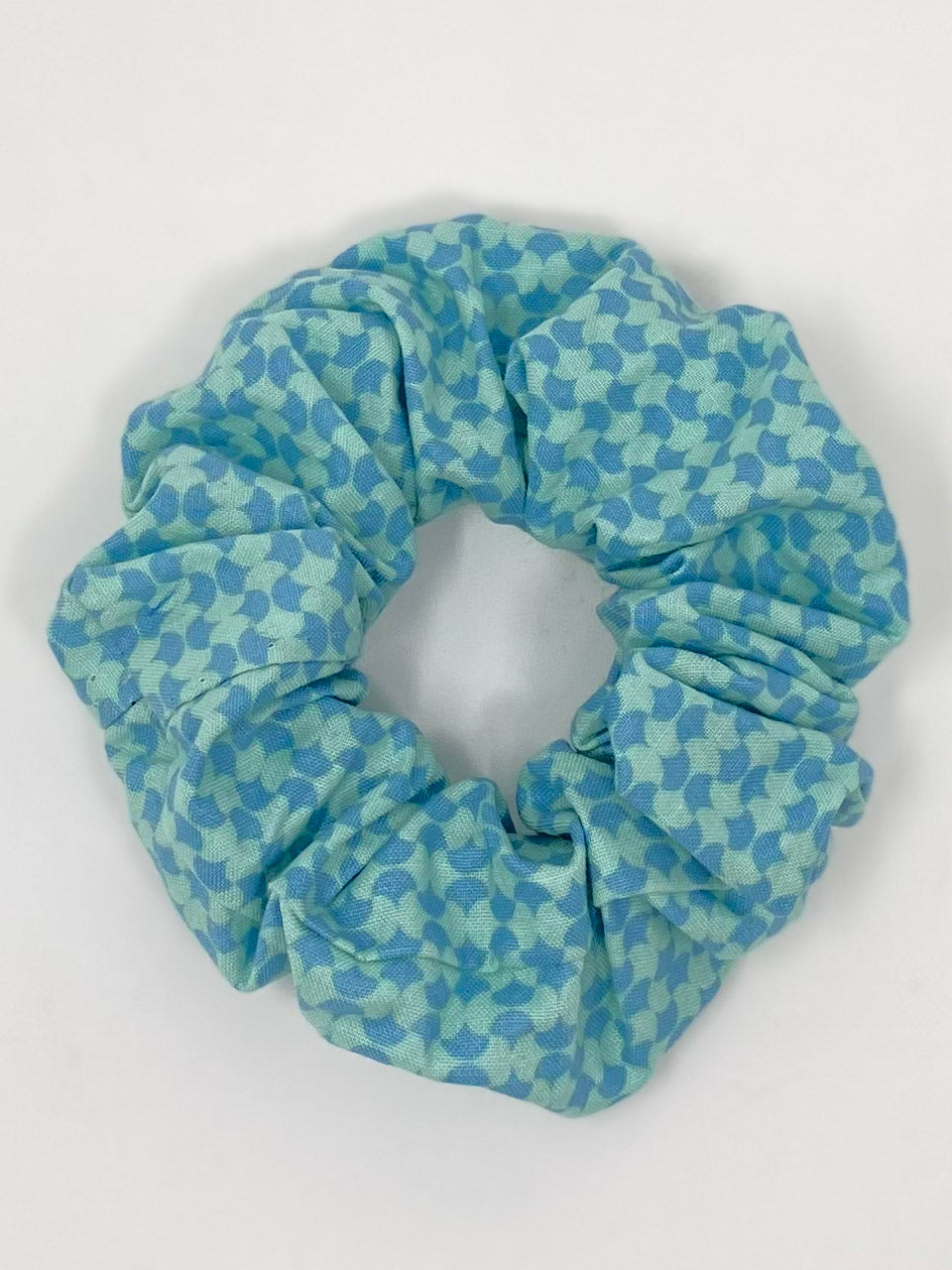 The Blue Greens Scrunchie
