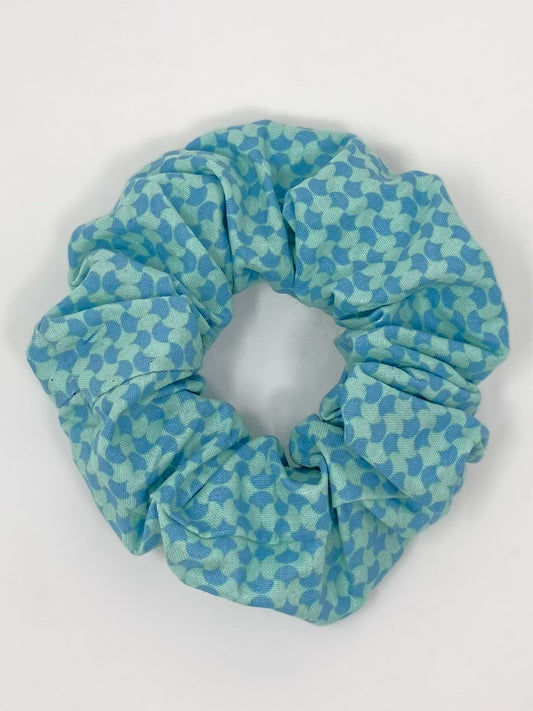 The Blue Greens Scrunchie