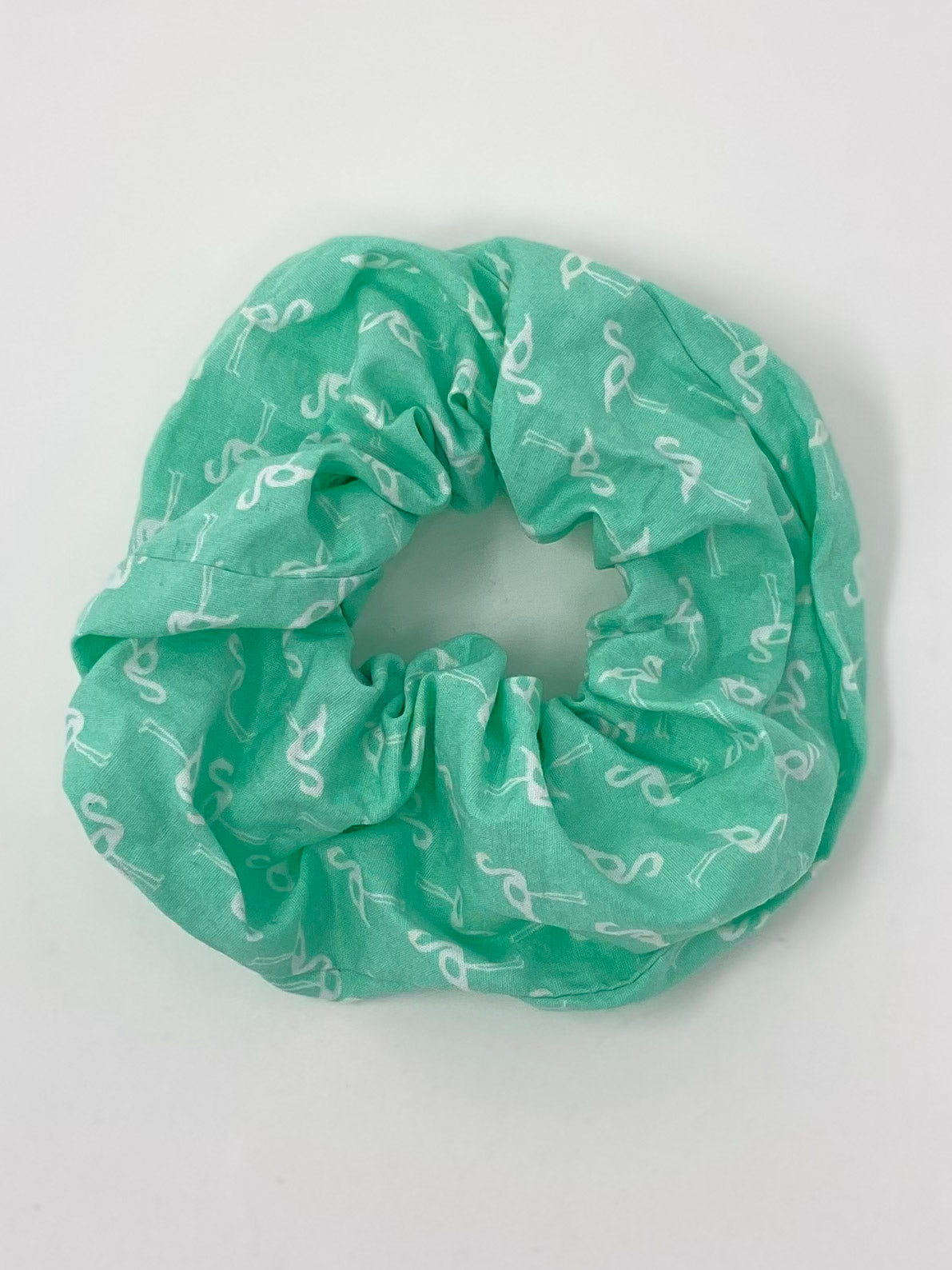 The Flamingos Scrunchie