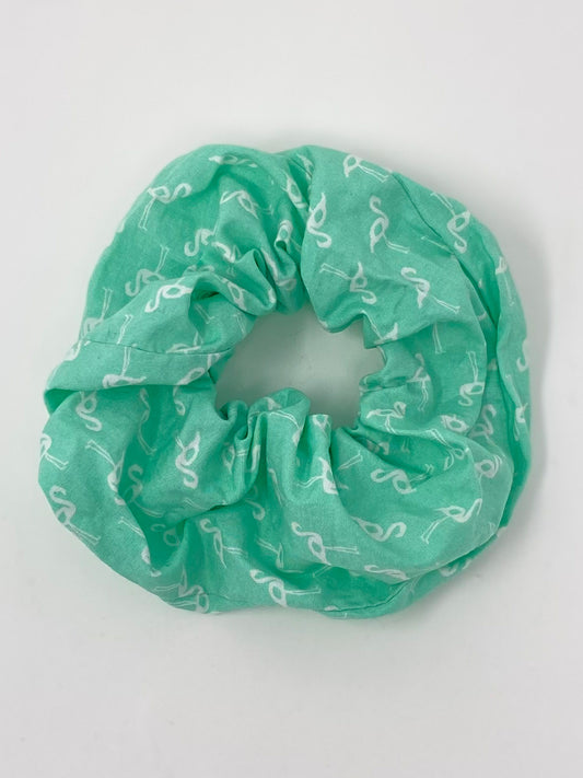 The Flamingos Scrunchie