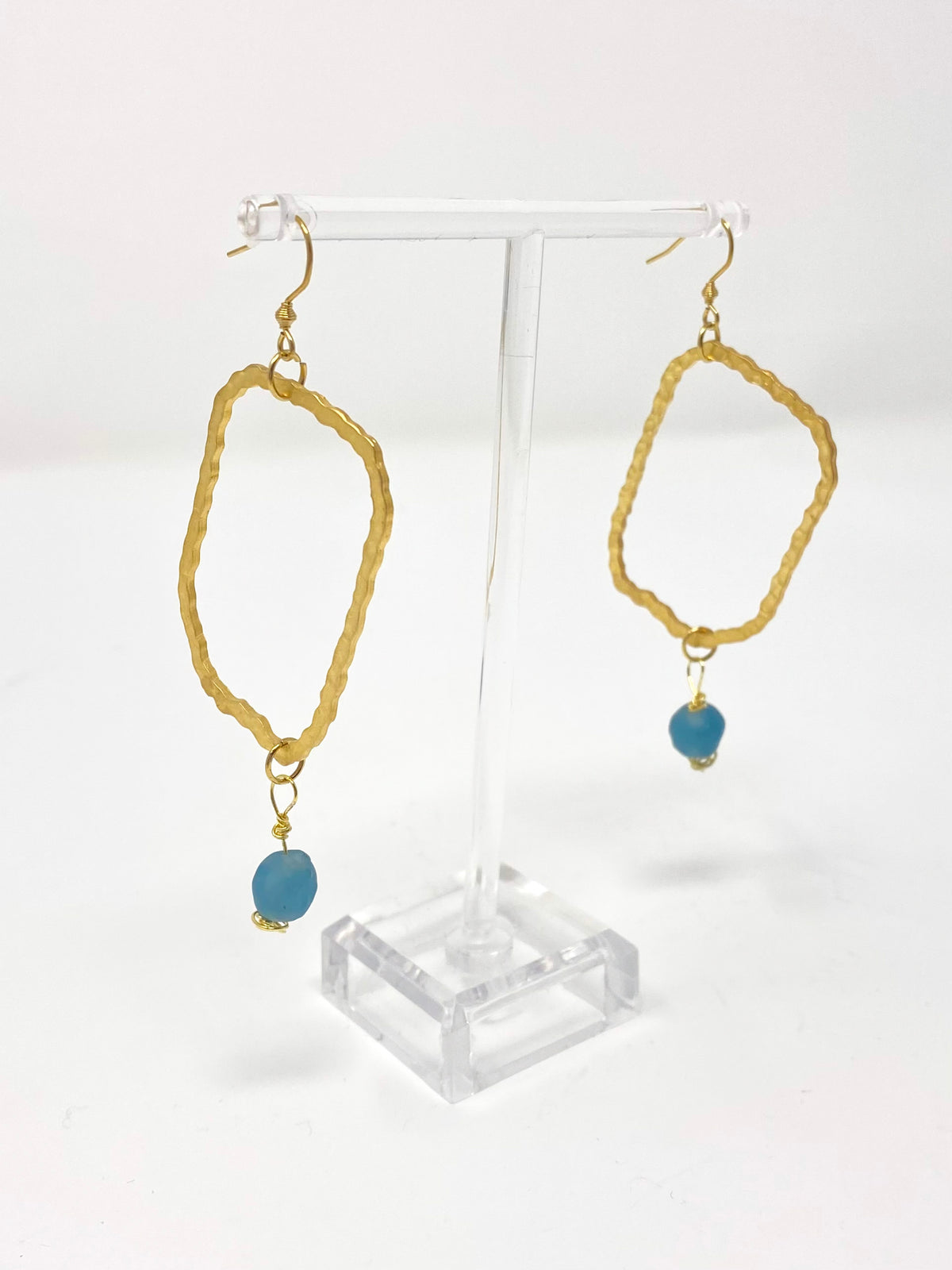 Off My Balance Beaded Earrings