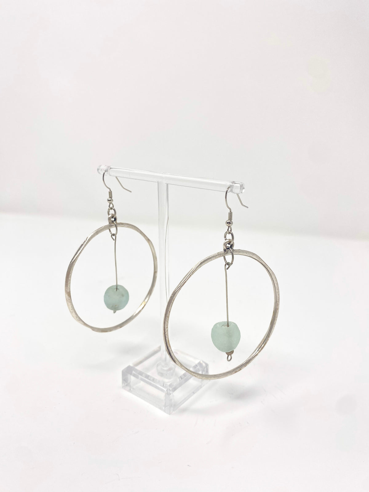 I'm Feeling Distressed Hoop Earrings