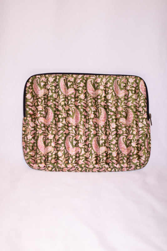 DIMAICHA Upcycled Sari 13” Laptop Sleeve / Pouch
