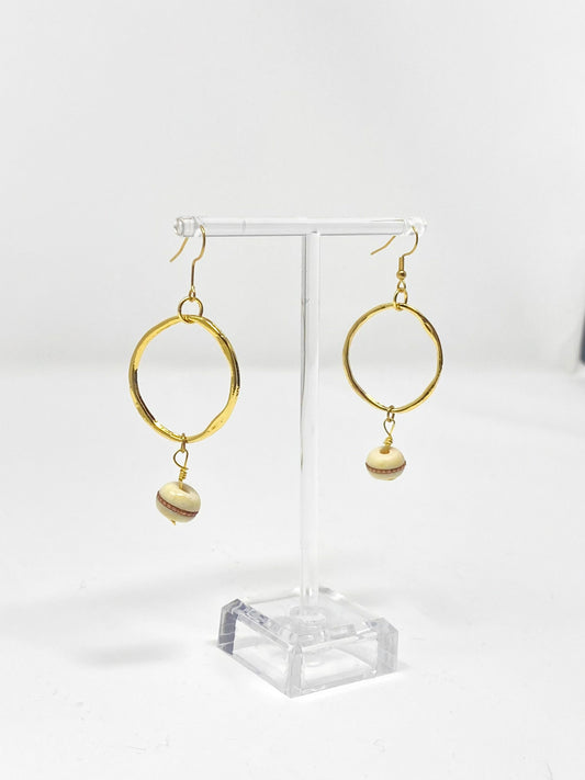 Pray with Me Hoop Earrings