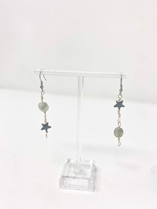 Wish Upon a Shooting Star Dangle Earrings