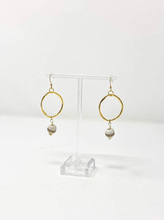 Ghana Love Me Hoop Earrings