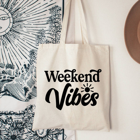 Weekend Vibes Tote Bag