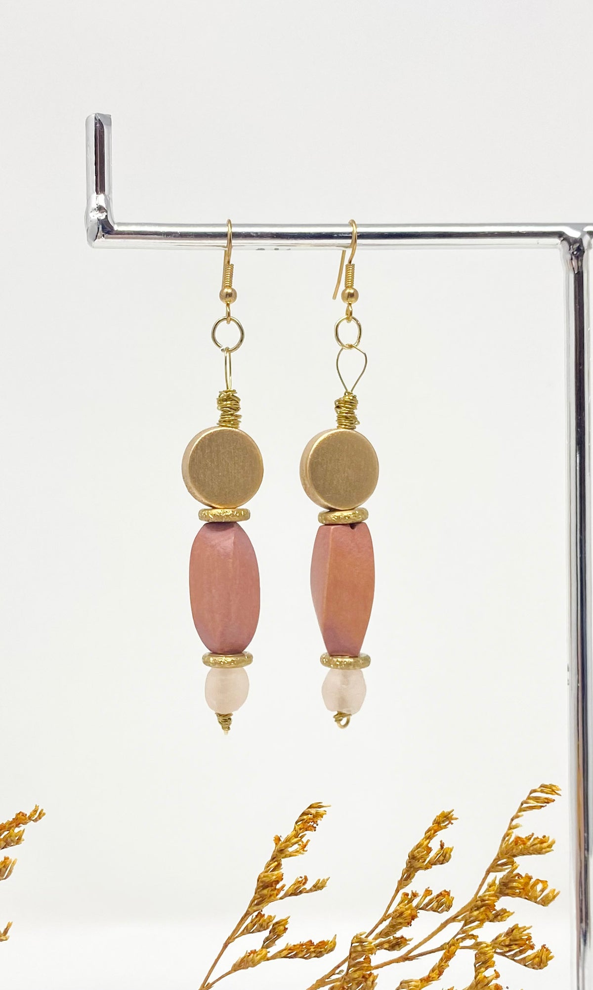 Pretty in Pink Dangle Earrings